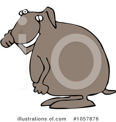 Royalty-Free (RF) Dog Clipart Illustration by djart - Stock Sample #1057876
