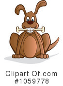 Dog Clipart #1059778 by Paulo Resende