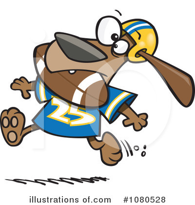 Royalty-Free (RF) Dog Clipart Illustration by toonaday - Stock Sample #1080528