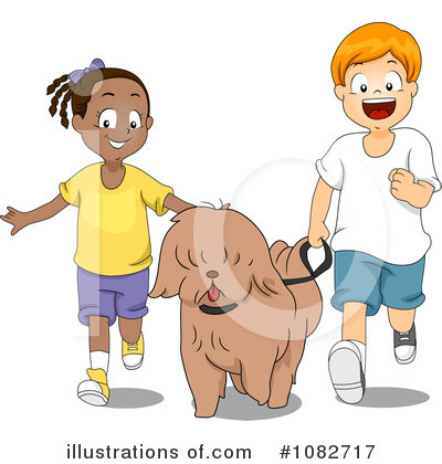Royalty-Free (RF) Dog Clipart Illustration by BNP Design Studio - Stock Sample #1082717