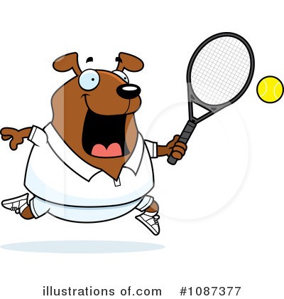 Tennis Clipart #1087377 by Cory Thoman