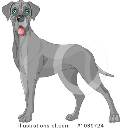 Great Dane Clipart #1089724 by Pushkin