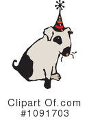 Dog Clipart #1091703 by Steve Klinkel
