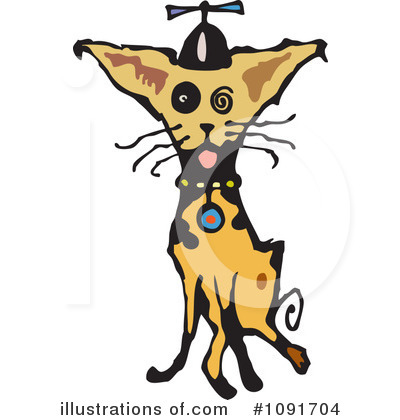 Royalty-Free (RF) Dog Clipart Illustration by Steve Klinkel - Stock Sample #1091704