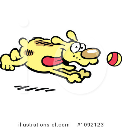Royalty-Free (RF) Dog Clipart Illustration by Johnny Sajem - Stock Sample #1092123