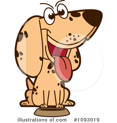 Dog Clipart #1093019 by Lal Perera