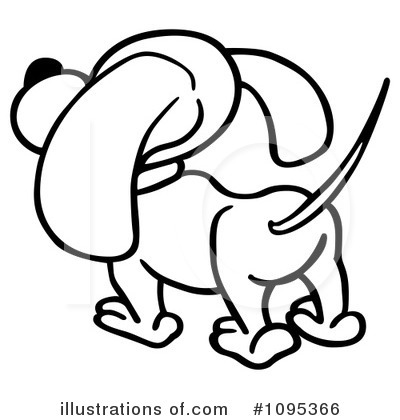 Royalty-Free (RF) Dog Clipart Illustration by dero - Stock Sample #1095366