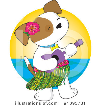 Royalty-Free (RF) Dog Clipart Illustration by Maria Bell - Stock Sample #1095731