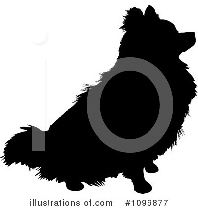 Pomeranian Clipart #1096877 by Maria Bell