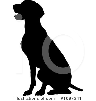 Royalty-Free (RF) Dog Clipart Illustration by Maria Bell - Stock Sample #1097241