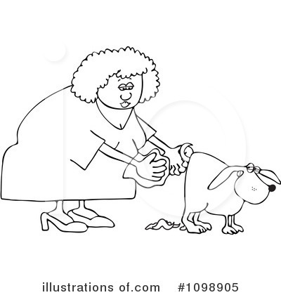Royalty-Free (RF) Dog Clipart Illustration by djart - Stock Sample #1098905