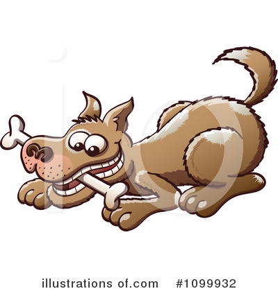 Royalty-Free (RF) Dog Clipart Illustration by Zooco - Stock Sample #1099932