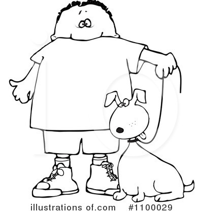 Royalty-Free (RF) Dog Clipart Illustration by djart - Stock Sample #1100029