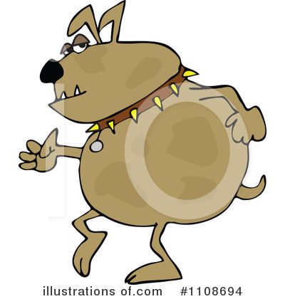 Royalty-Free (RF) Dog Clipart Illustration by djart - Stock Sample #1108694