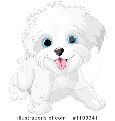 Royalty-Free (RF) Dog Clipart Illustration by Pushkin - Stock Sample #1109341
