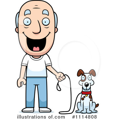 Walking Dog Clipart #1114808 by Cory Thoman