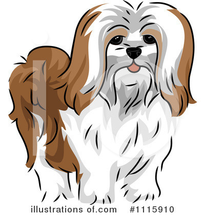 Royalty-Free (RF) Dog Clipart Illustration by BNP Design Studio - Stock Sample #1115910