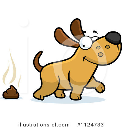 Dog Clipart #1124733 - Illustration by Cory Thoman