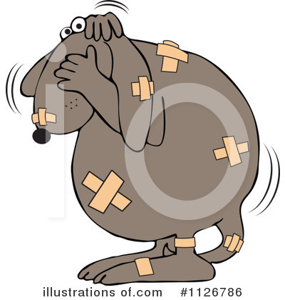 Royalty-Free (RF) Dog Clipart Illustration by djart - Stock Sample #1126786