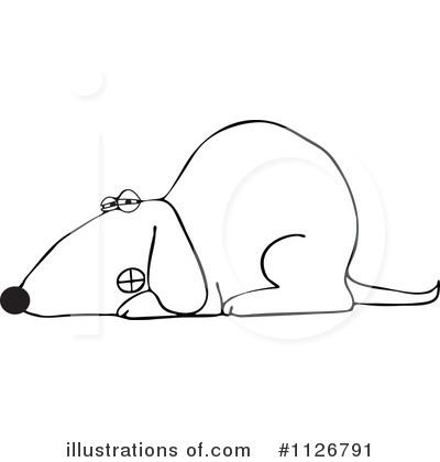 Royalty-Free (RF) Dog Clipart Illustration by djart - Stock Sample #1126791