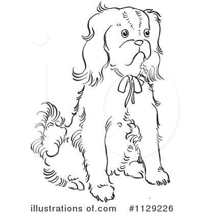 Royalty-Free (RF) Dog Clipart Illustration by Picsburg - Stock Sample #1129226