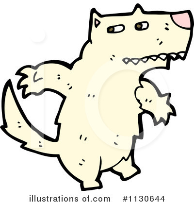 Wolf Clipart #1130644 by lineartestpilot
