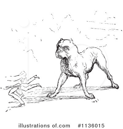Royalty-Free (RF) Dog Clipart Illustration by Picsburg - Stock Sample #1136015