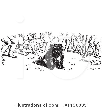 Royalty-Free (RF) Dog Clipart Illustration by Picsburg - Stock Sample #1136035