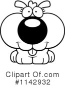 Dog Clipart #1142932 by Cory Thoman