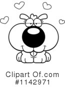 Dog Clipart #1142971 by Cory Thoman