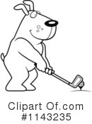 Dog Clipart #1143235 by Cory Thoman
