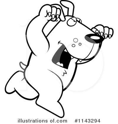 Royalty-Free (RF) Dog Clipart Illustration by Cory Thoman - Stock Sample #1143294