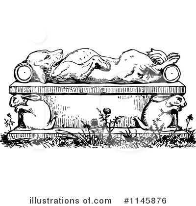 Bench Clipart #1145876 by Prawny Vintage