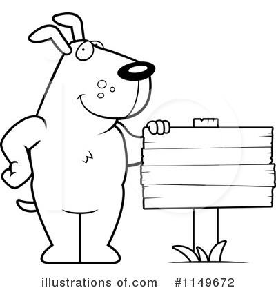Royalty-Free (RF) Dog Clipart Illustration by Cory Thoman - Stock Sample #1149672