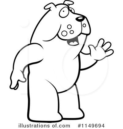 Royalty-Free (RF) Dog Clipart Illustration by Cory Thoman - Stock Sample #1149694