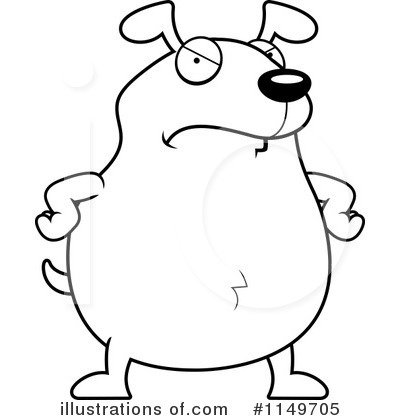 Royalty-Free (RF) Dog Clipart Illustration by Cory Thoman - Stock Sample #1149705