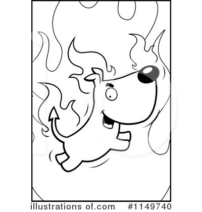 Royalty-Free (RF) Dog Clipart Illustration by Cory Thoman - Stock Sample #1149740