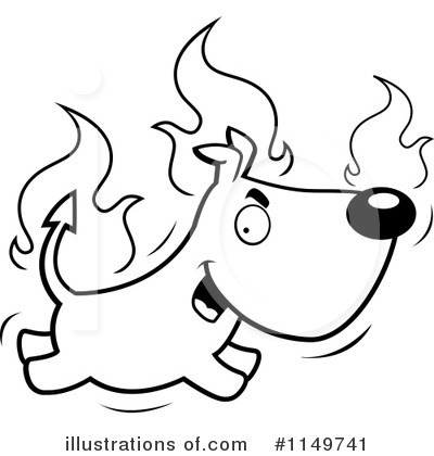 Royalty-Free (RF) Dog Clipart Illustration by Cory Thoman - Stock Sample #1149741