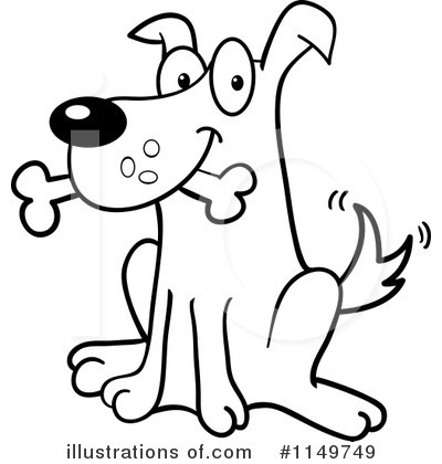 Royalty-Free (RF) Dog Clipart Illustration by Cory Thoman - Stock Sample #1149749