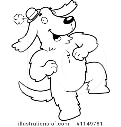 Royalty-Free (RF) Dog Clipart Illustration by Cory Thoman - Stock Sample #1149761