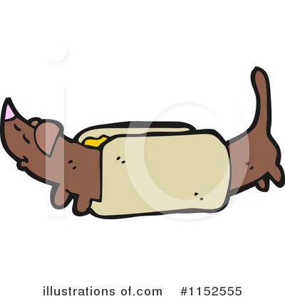 Hot Dog Clipart #1152555 by lineartestpilot