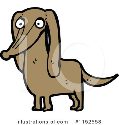 Daschund Clipart #1152558 by lineartestpilot