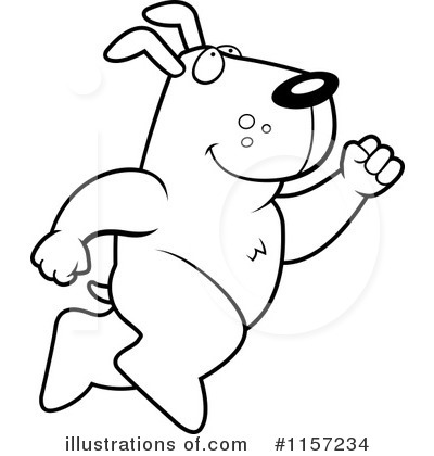 Royalty-Free (RF) Dog Clipart Illustration by Cory Thoman - Stock Sample #1157234