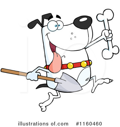 Royalty-Free (RF) Dog Clipart Illustration by Hit Toon - Stock Sample #1160460