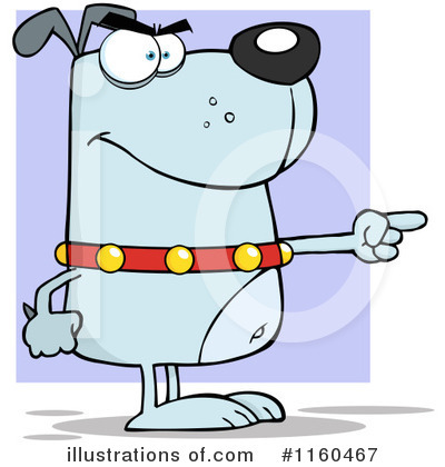 Royalty-Free (RF) Dog Clipart Illustration by Hit Toon - Stock Sample #1160467