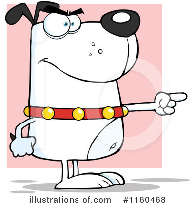 Royalty-Free (RF) Dog Clipart Illustration by Hit Toon - Stock Sample #1160468