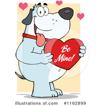 Royalty-Free (RF) Dog Clipart Illustration by Hit Toon - Stock Sample #1162899