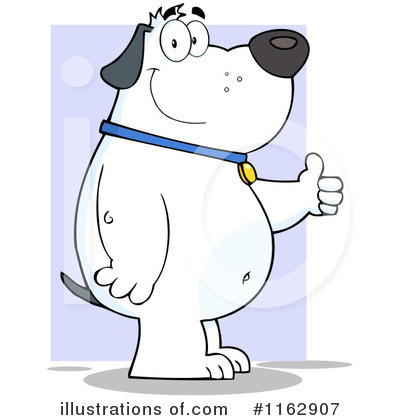 Royalty-Free (RF) Dog Clipart Illustration by Hit Toon - Stock Sample #1162907