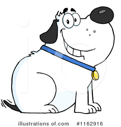 Royalty-Free (RF) Dog Clipart Illustration by Hit Toon - Stock Sample #1162916