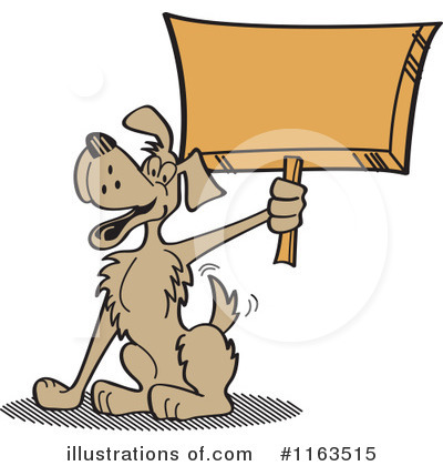 Royalty-Free (RF) Dog Clipart Illustration by Andy Nortnik - Stock Sample #1163515